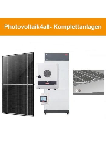 10 kWp Trina Solar Flachdach Ost-West mit BYD Speicher