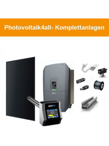 Netzgekoppelte 10 kWp Photovoltaikanlage mit Heizstab