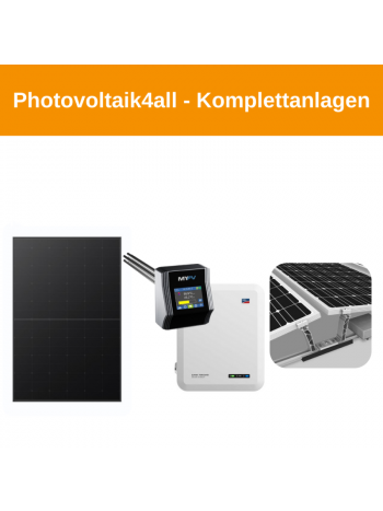 7 kWp LONGi Solar / K2 Flachdach Ost-West mit my-PV AC ELWA 2